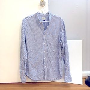 Button down striped shirt